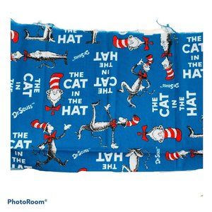 7" x wof Cat in the Hat Cotton Fabric